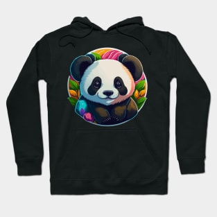 Panda Portrait Hoodie